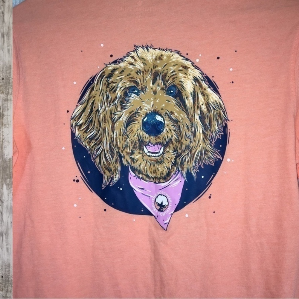 Southern Shirt Company Kids Orange Dog Long Sleeve - Picture 3 of 5
